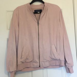 Light pink light jacket